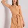Dress-LK-SK-507665.17P-camel