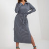 Dress-LK-SK-509227.83P-dark gray
