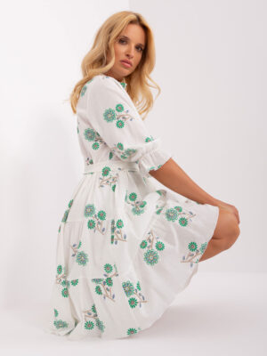 Dress-LK-SK-509346.85-white-green
