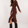Dress-LK-SK-509820.67-dark brown