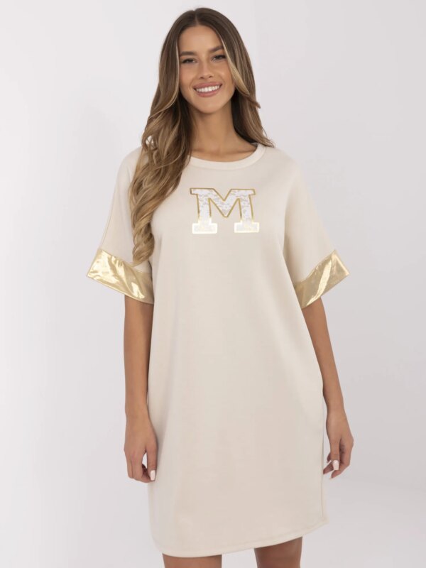 Dress-MI-SK-A6192.52-beige