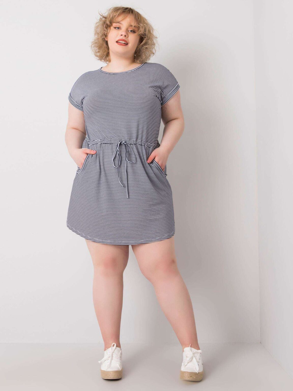 Dress-RV-SK-6632.25-white-navy blue