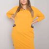 Dress-RV-SK-6836.55P-Dark Yellow