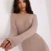 Dress-RV-SK-9218.16-dark beige