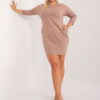Dress-RV-SK-9390.32-dark beige