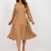 Dress-TW-SK-BI-2021706.93P-camel