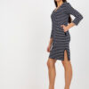 Dress-TW-SK-BL-1010.74-navy blue