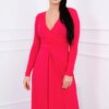 Dress cut below the bust
