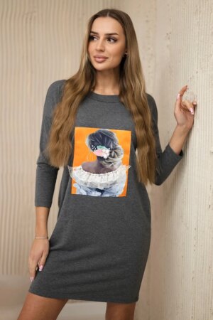 Dress with 3D graphics