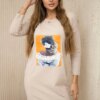 Dress with 3D graphics