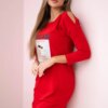 Dress with Dream red print