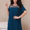Dress with a nautical animal motif