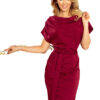 Dress with asymmetrical skirt Numoco