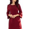 Dress with decorative sleeves Numoco