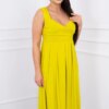 Dress with kiwi wide straps