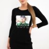 Dress with love print black