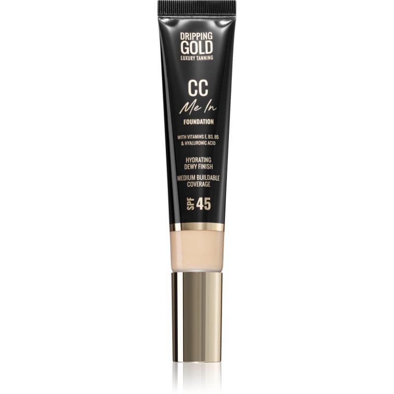 Dripping Gold CC Me In könnyű alapozó SPF 45 árnyalat 03 Light 32 ml-Ár