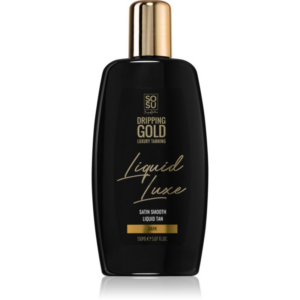 Dripping Gold Luxury Tanning Liquid Luxe önbarnító víz testre Dark 150 ml-Ár