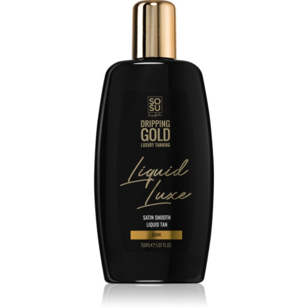 Dripping Gold Luxury Tanning Liquid Luxe önbarnító víz testre Dark 150 ml-Ár