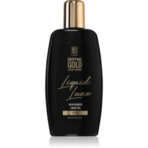 Dripping Gold Luxury Tanning Liquid Luxe önbarnító víz testre Medium 150 ml-Ár