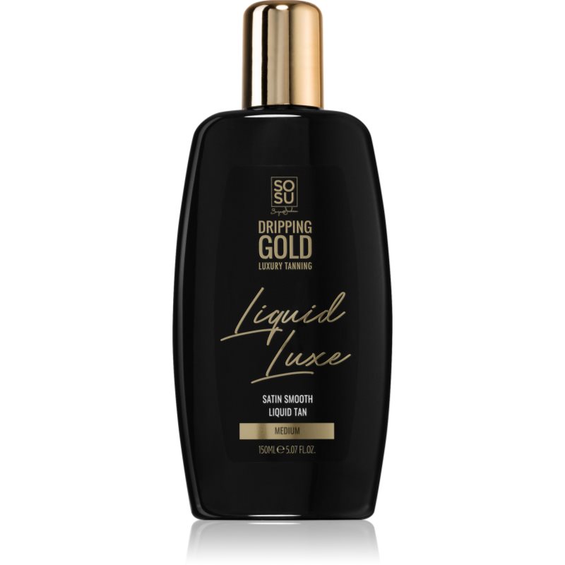 Dripping Gold Luxury Tanning Liquid Luxe önbarnító víz testre Medium 150 ml-Ár