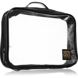Dripping Gold Luxury Tanning Travel Bag átlátszó kozmetikai táska 1 db