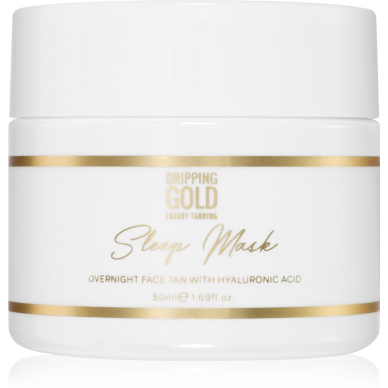 Dripping Gold Sleep Mask önbarnító éjszakai arcmaszk árnyalat Medium/Dark 50 ml-Ár