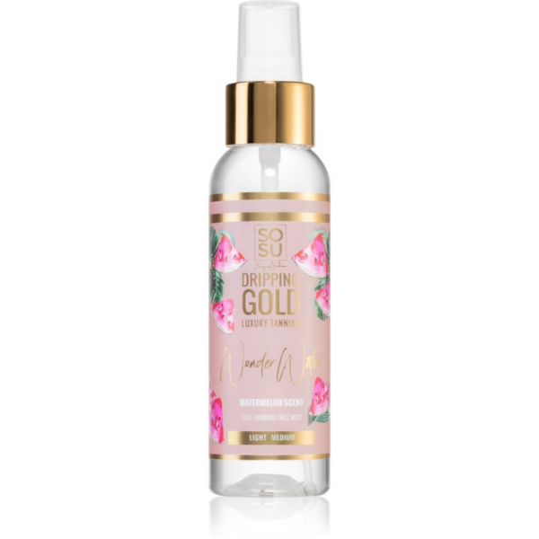 Dripping Gold Wonder Water Watermelon önbarnító permet az arcra Light - Medium 100 ml-Ár