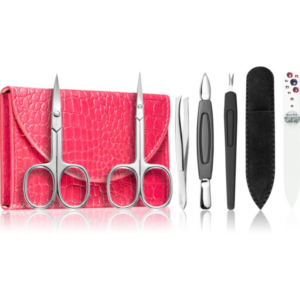 DuKaS Premium Line Solingen 214 manikűröző szett + tok Pink-Ár