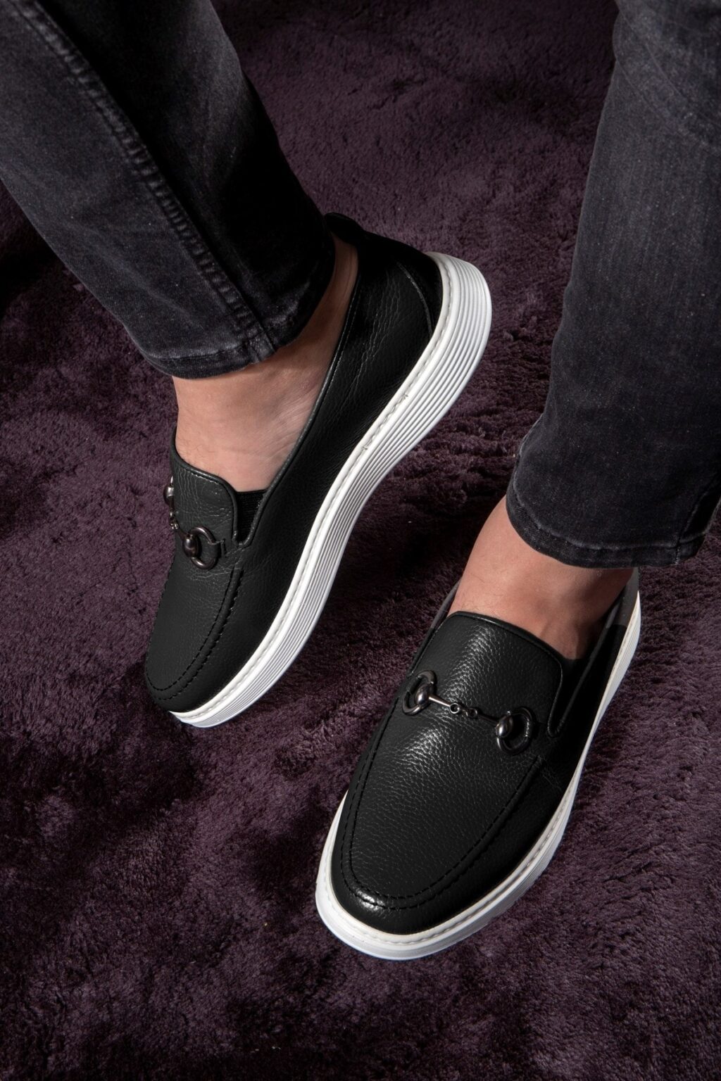 Ducavelli Anchor Genuine Leather Men's Casual Shoes