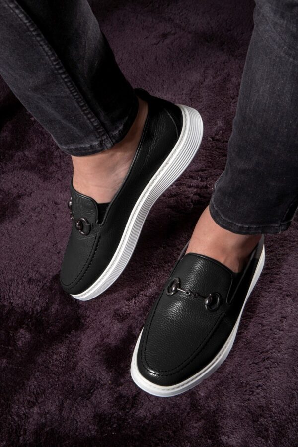 Ducavelli Anchor Genuine Leather Men's Casual Shoes