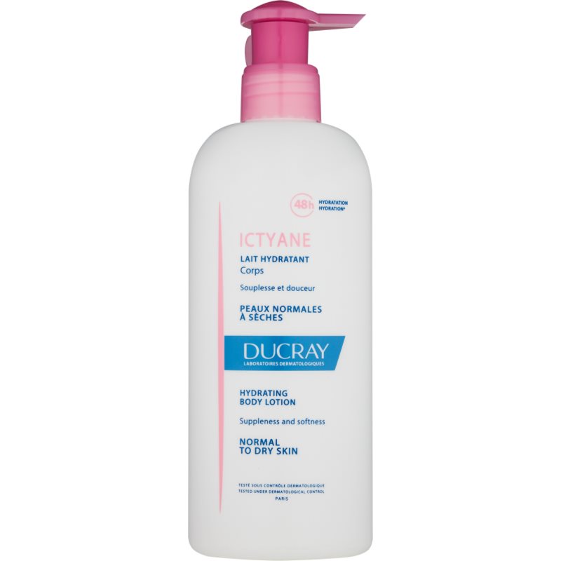 Ducray Ictyane hidratáló testápoló tej normál és száraz bőrre 400 ml