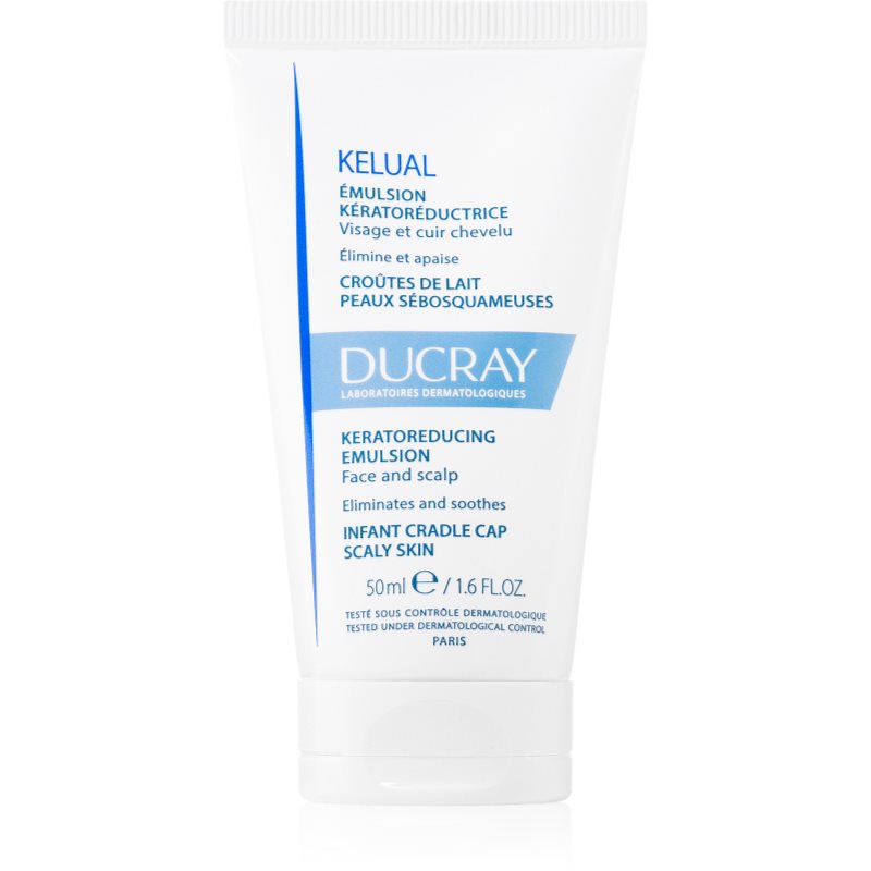 Ducray Kelual Emulsion hámlasztó tisztitó arcmaszk gyermekeknek születéstől kezdődően 50 ml-Eredeti