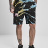 Dye Sweat Shorts Black Tie
