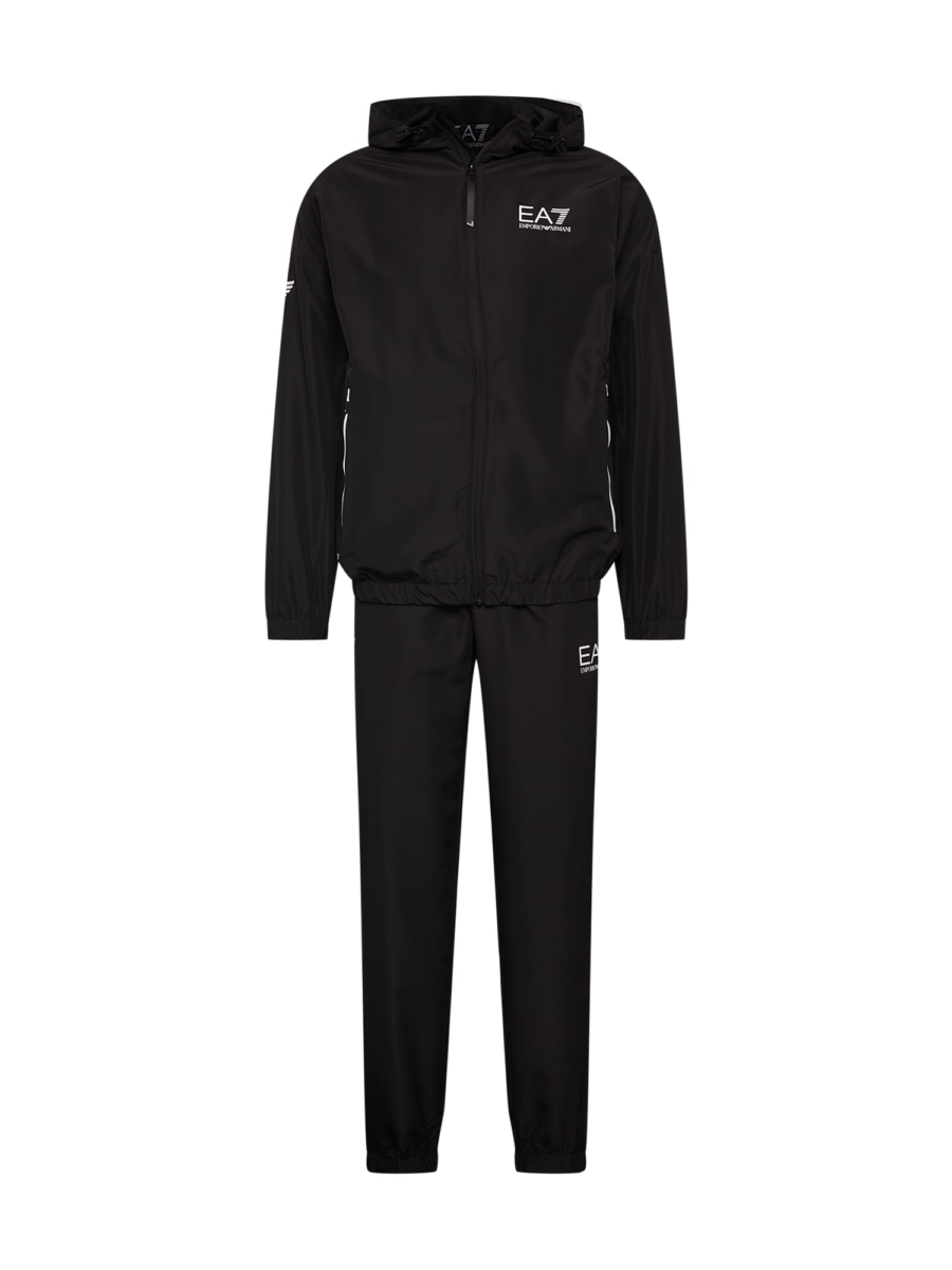 EA7 Emporio Armani Házi ruha  fekete / fehér-Hungary