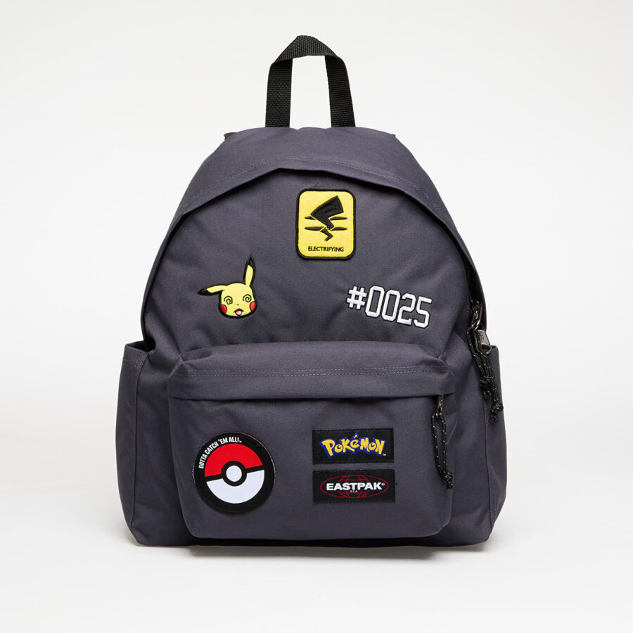 EASTPAK Day Pak'r Pokemon Patches Backpack Grey 24 l-alacsony-ár