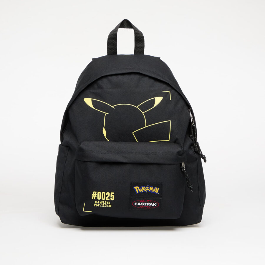 EASTPAK Day Pak'r Pokemon Pikachu Backpack Black 24 l-alacsony-ár