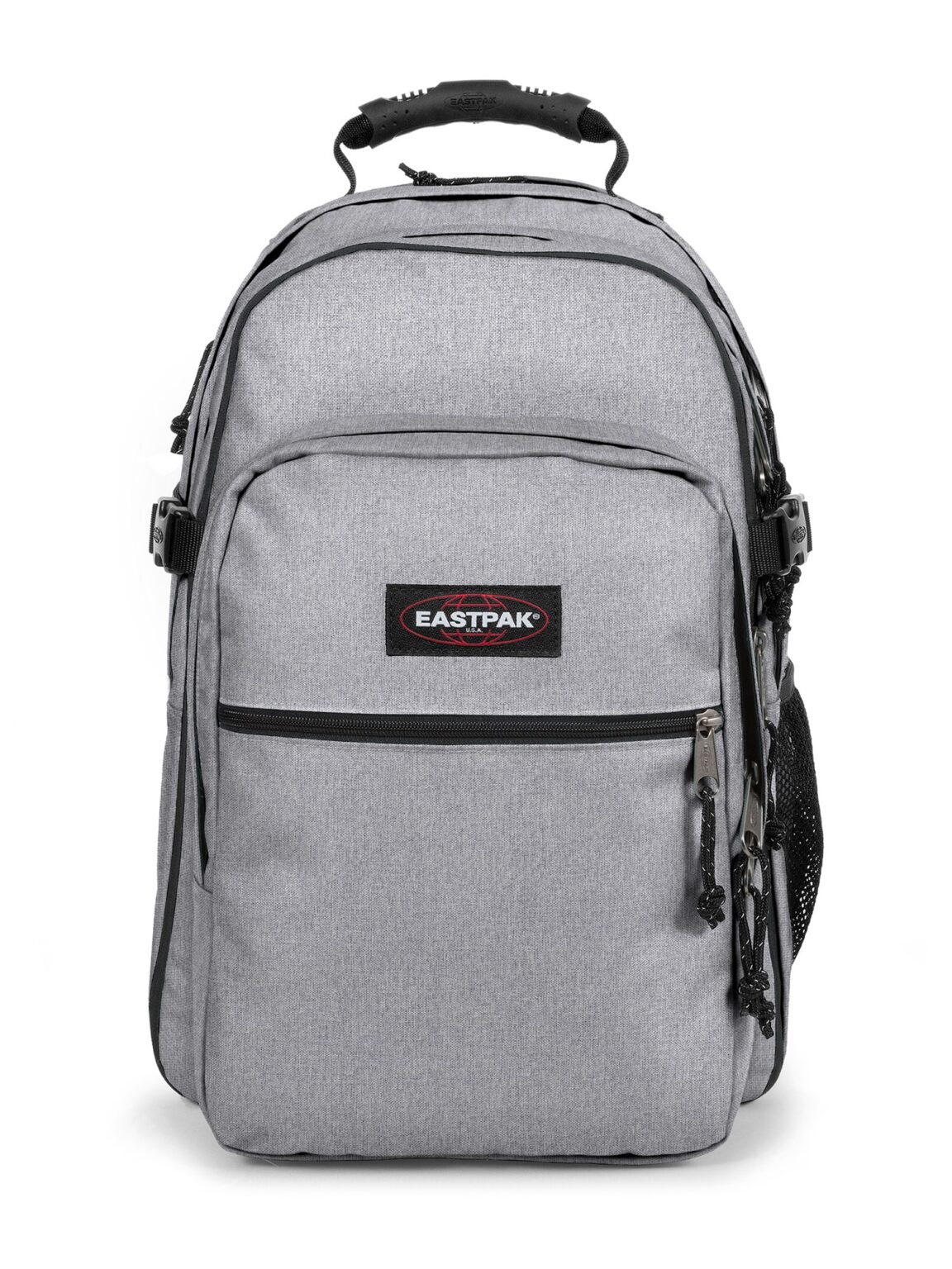 EASTPAK Hátizsák 'Campus Tutor'  szürke melír / fekete / fehér