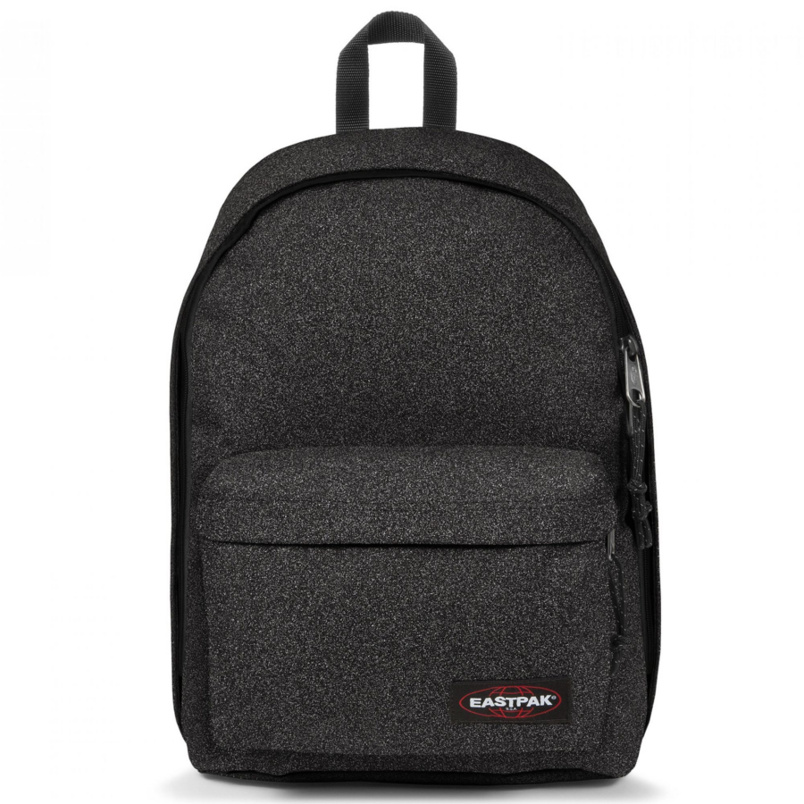 EASTPAK Hátizsák 'Out Of Office'  fekete melír-Hungary