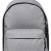 EASTPAK Hátizsák 'Out Of Office'  világosszürke / fekete