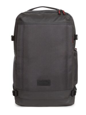 EASTPAK Hátizsák 'Tecum'  világosszürke / sötétszürke / piros-hu
