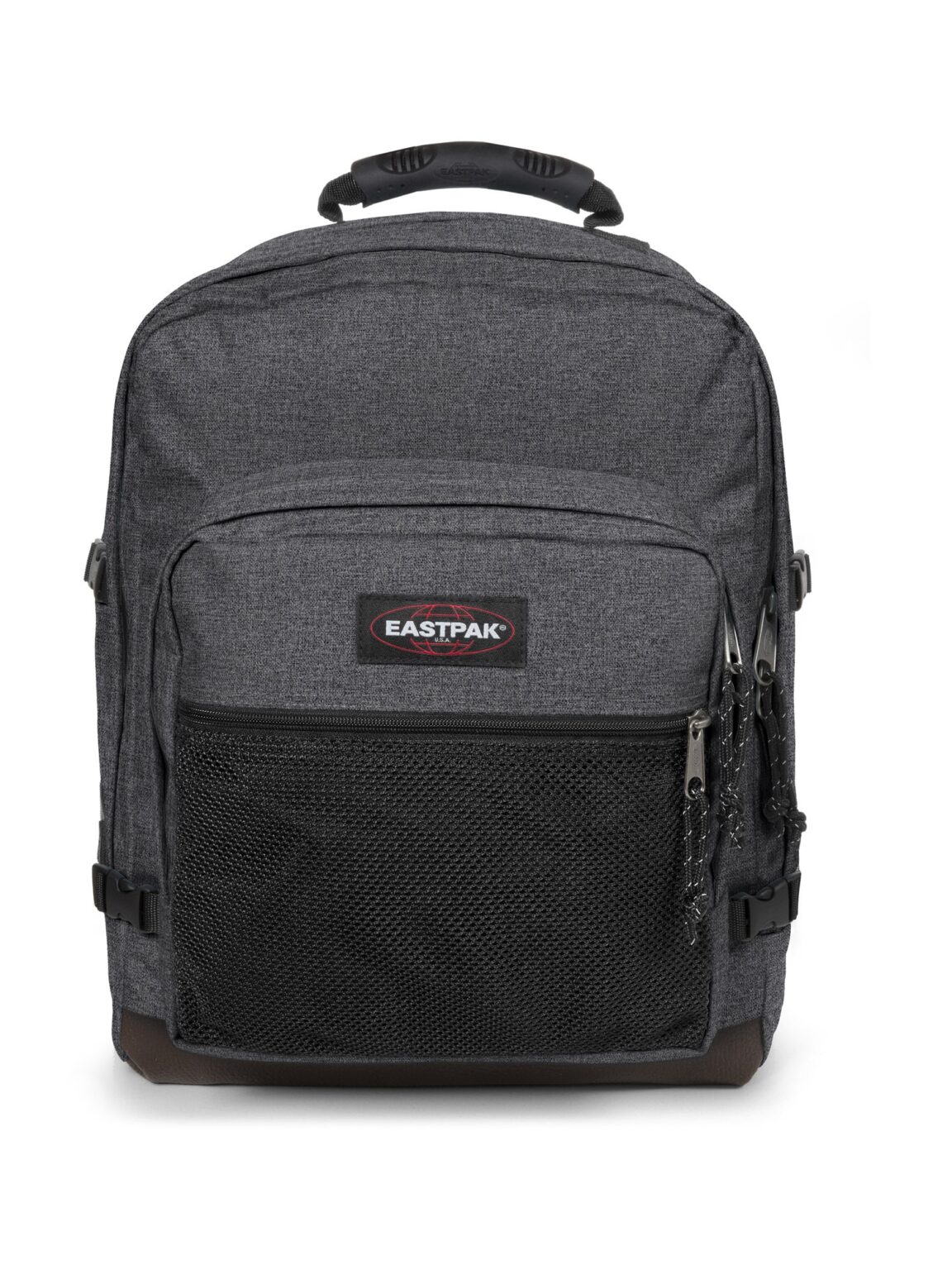 EASTPAK Hátizsák  fekete / fekete melír / fehér