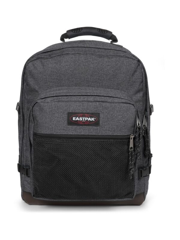 EASTPAK Hátizsák  fekete / fekete melír / fehér