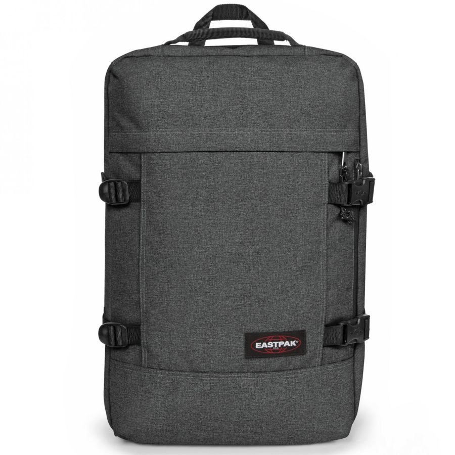 EASTPAK Hátizsák  szürke / piros / fekete-Hungary