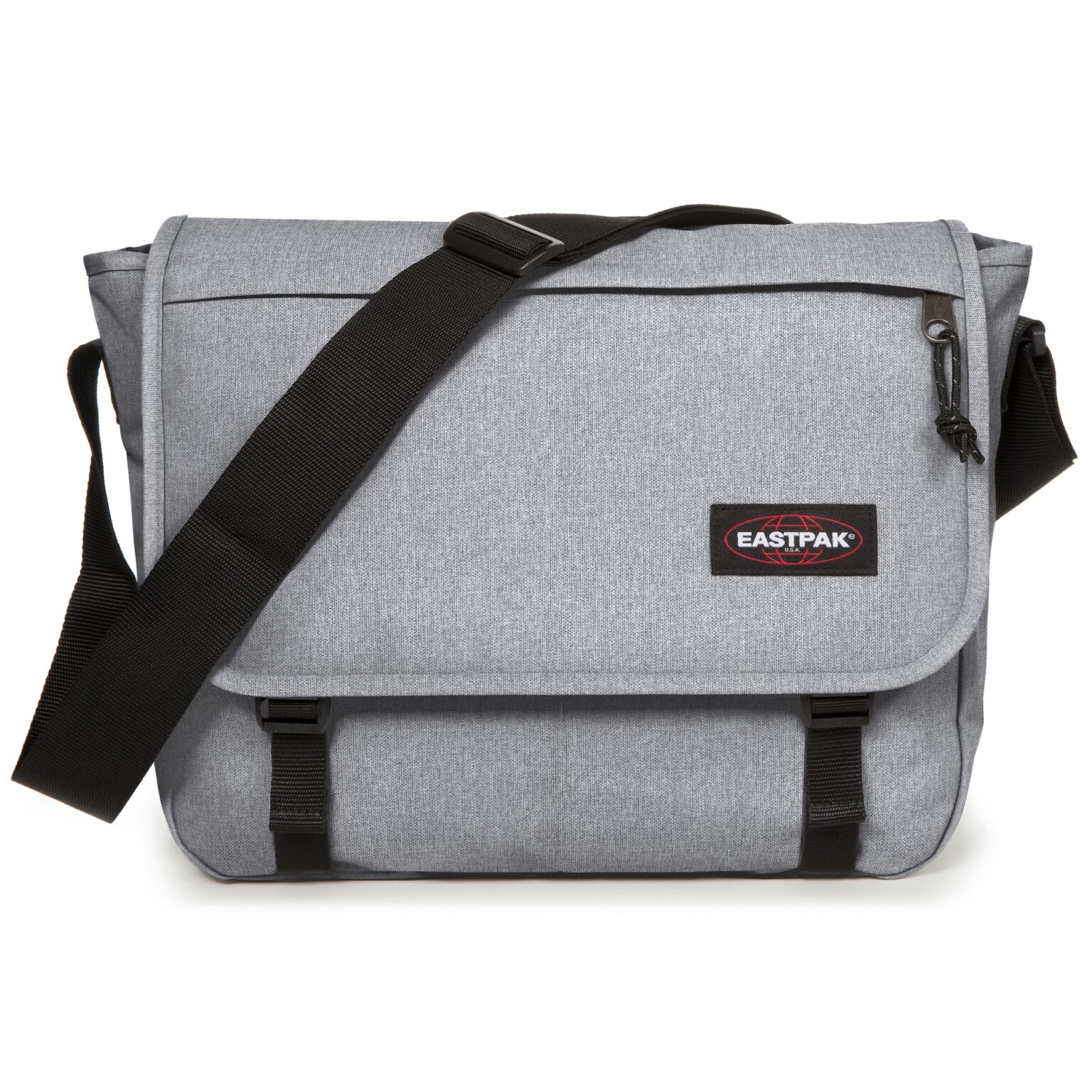 EASTPAK Messenger  szürke melír / piros / fekete / fehér