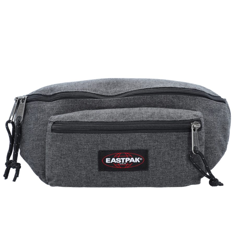 EASTPAK Övtáska 'Doggy'  bazaltszürke / sötétszürke / piros / fehér
