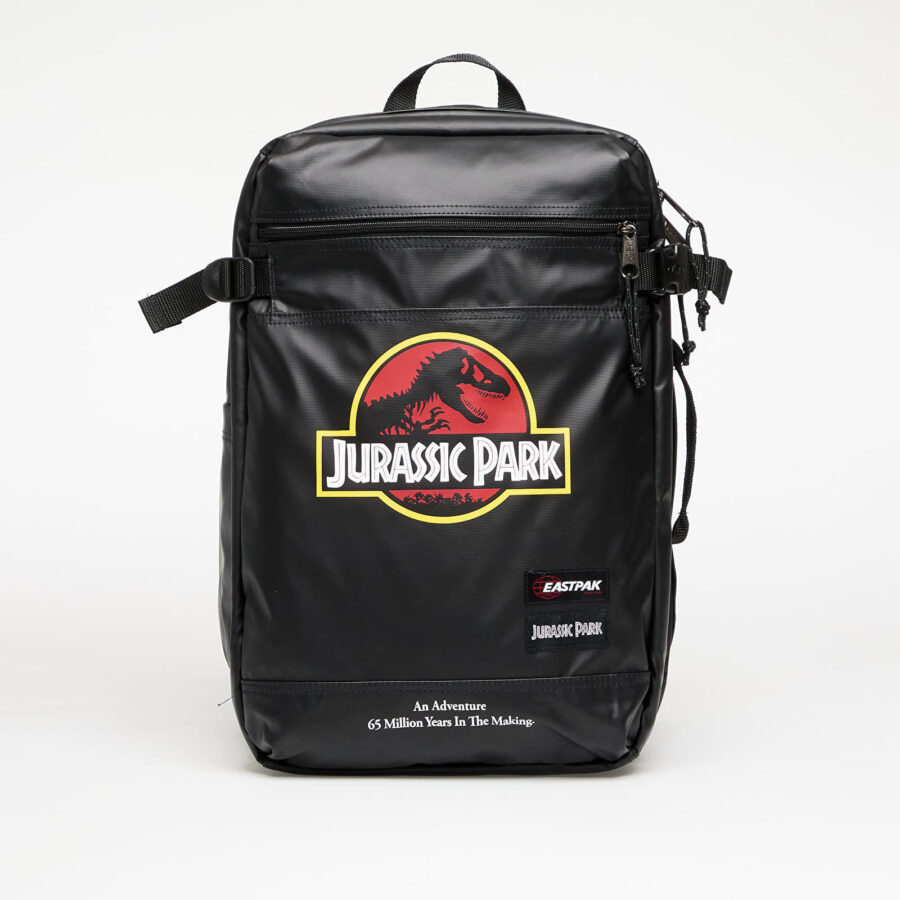 EASTPAK Transit'r Jurassic Park Poster Backpack Black 28 l-alacsony-ár