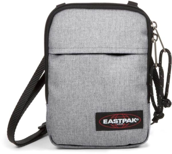 EASTPAK Válltáska 'Buddy'  szürke melír / fekete / fehér