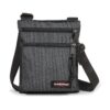 EASTPAK Válltáska 'Rusher'  antracit / rubinvörös / fekete / fehér-hu