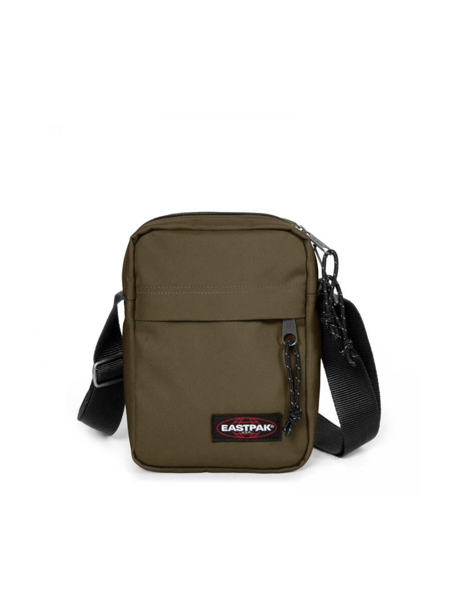 EASTPAK Válltáska 'The One'  olíva / piros / fekete / fehér-hu